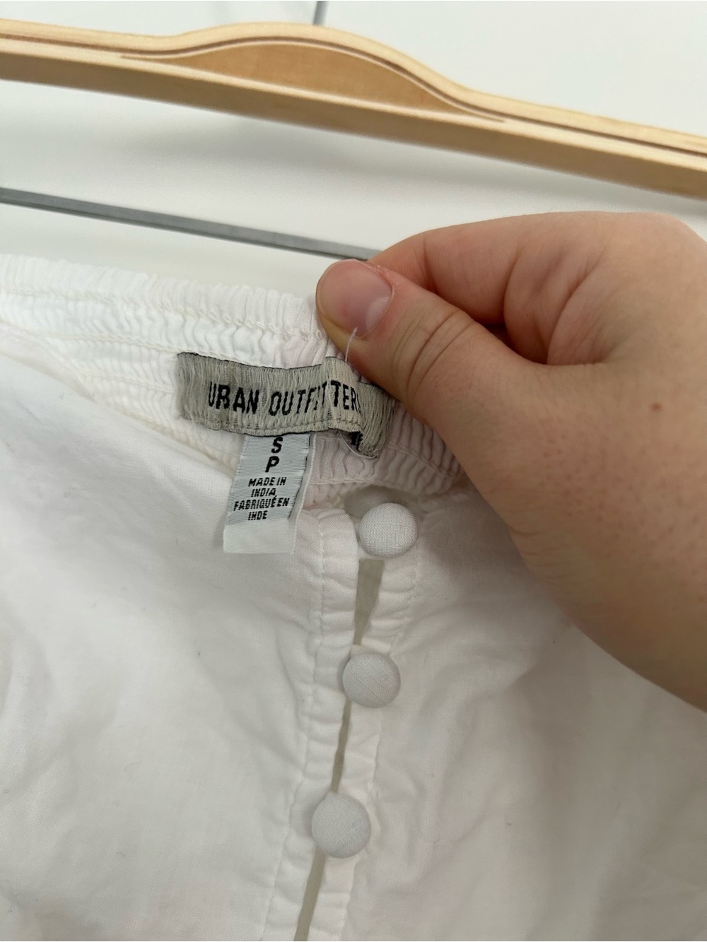 Urban Outfitters Strapless White Midi Dress - Picture 4 of 7